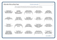 Movie Moustache Wipeout Movie Moustache Wipeout